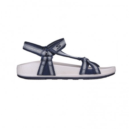 Sandalias Planas Mujer Skechers 140476 Marino