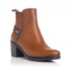 Botines de Tacón Mujer Fluchos Nydia F1798 Cuero