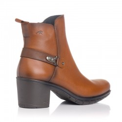 Botines de Tacón Mujer Fluchos Nydia F1798 Cuero