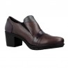 Zapatos de Tacón Mujer Fluchos Nydia F1802 Burdeos