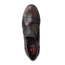 Zapatos de Tacón Mujer Fluchos Nydia F1802 Burdeos