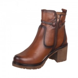 Botines de Tacón Mujer Zapp 40949 Cuero
