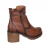 Botines de Tacón Mujer Zapp 40949 Cuero