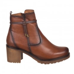 Botines de Tacón Mujer Zapp 40949 Cuero