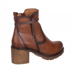 Botines de Tacón Mujer Zapp 40949 Cuero