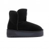 Botines Planos Mujer D.franklin Nordic V.2 Basic Low Negro