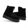Botines Planos Mujer D.franklin Nordic V.2 Basic Low Negro