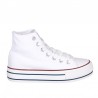 Zapatillas Lona Mujer Refresh 171902 Blanco