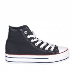 Zapatillas Lona Mujer Refresh 171902 Negro