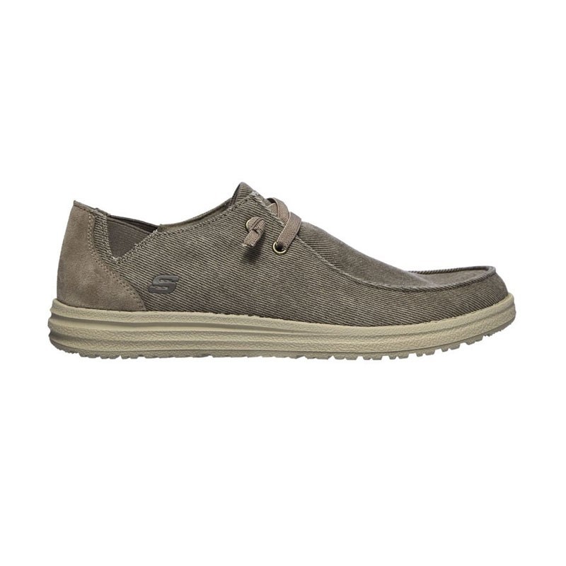 Zapatos Casual Hombre Skechers Melson-Raymon Marron