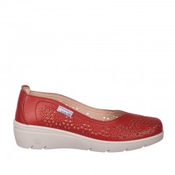 Zapatos Casual Mujer Laura Azaña 26813 Rojo