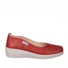 Zapatos Casual Mujer Laura Azaña 26813 Rojo