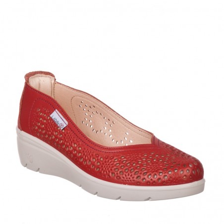 Zapatos Casual Mujer Laura Azaña 26813 Rojo