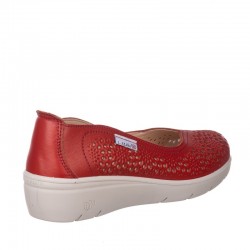 Zapatos Casual Mujer Laura Azaña 26813 Rojo