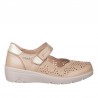 Zapatos Casual Mujer Laura Azaña 26814 Beig