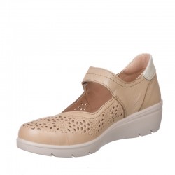 Zapatos Casual Mujer Laura Azaña 26814 Beig