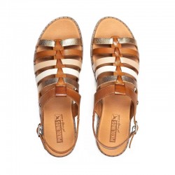Sandalias Planas Mujer Pikolinos W8Q-0799 Cuero