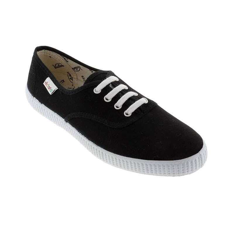 Zapatillas Lona Mujer Victoria 1915 Inglesa Negro