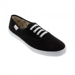 Zapatillas Lona Mujer Victoria 1915 Inglesa Negro