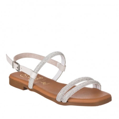 Sandalias Planas Mujer Oh My Sandals 5325 Hielo