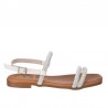 Sandalias Planas Mujer Oh My Sandals 5325 Hielo