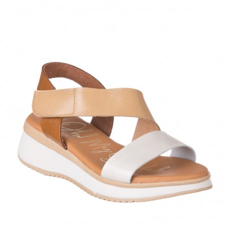 Sandalias Planas Mujer Oh My Sandals 5403 Cuero