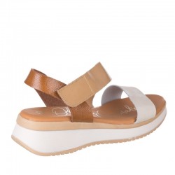Sandalias Planas Mujer Oh My Sandals 5403 Cuero