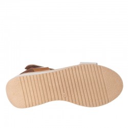 Sandalias Planas Mujer Oh My Sandals 5403 Cuero