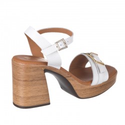 Sandalias de Tacón Mujer Oh My Sandals 5397 Blanco