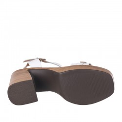 Sandalias de Tacón Mujer Oh My Sandals 5397 Blanco