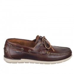 Zapatos Casual Hombre Snipe 05080 Cuero