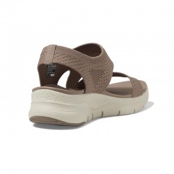 Sandalias Planas Mujer Skechers 119458 Marron