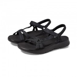 Sandalias Planas Mujer Skechers 141451 Negro