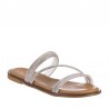Sandalias Planas Mujer Porronet 3009 Plata