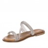 Sandalias Planas Mujer Porronet 3009 Plata