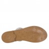 Sandalias Planas Mujer Porronet 3009 Plata