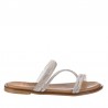 Sandalias Planas Mujer Porronet 3009 Plata
