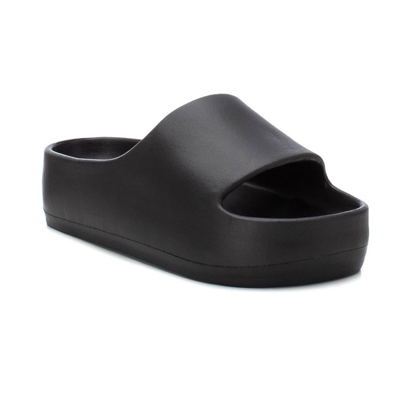 Sandalias Planas Mujer Refresh 171924 Negro
