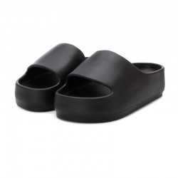 Sandalias Planas Mujer Refresh 171924 Negro