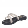 Sandalias Planas Mujer Zapp Venus Plata
