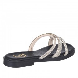 Sandalias Planas Mujer Zapp Venus Plata