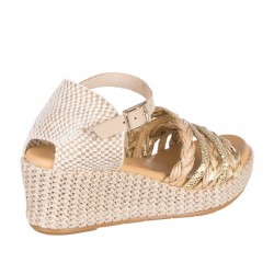 Cuñas Mujer Pitillos 5502 Natural
