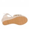 Cuñas Mujer Pitillos 5502 Natural