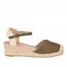 Cuñas Mujer Zapp 102 Kaki