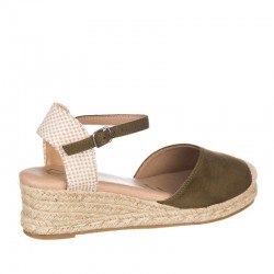 Cuñas Mujer Zapp 102 Kaki
