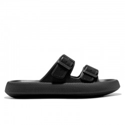 Sandalias Planas Mujer D.franklin Bloomer Bio Negro