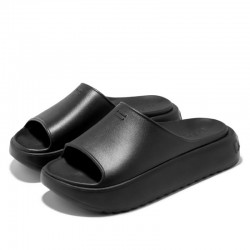 Sandalias Planas Mujer D.franklin Sonax Slide Negro