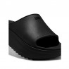 Sandalias Planas Mujer D.franklin Sonax Slide Negro