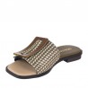 Sandalias Planas Mujer Noa Harmon 9375 Kaki