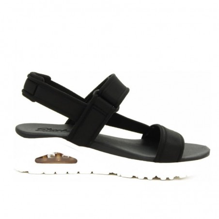Cuñas Mujer Skechers Uno-Summerstand 2 Negro